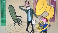 «Little Boy with a Big Horn (1953)» — обои к мультфильму #1