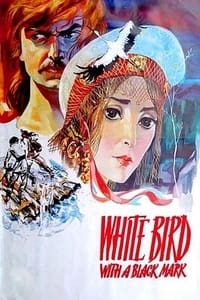 Білий птах з чорною ознакою