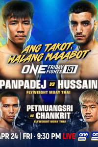 ONE Friday Fights 151: Panpadej vs. Hussain (2026) subtitle poster