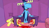 «Happy Tree Friends: Первая кровь (2002)» — обои к мультфильму #1