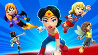 «Lego DC Девочки-супергерои: Утечка мозгов (2017)» — обои к мультфильму #2