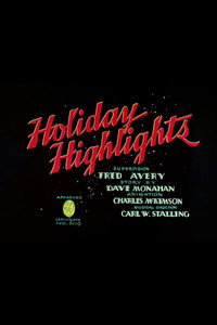 Постер к мультфильму Огни праздника (1940)
