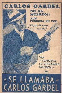 Se llamaba Carlos Gardel (1949) poster