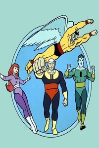 Постер мультсериала «Бёрдмен (1967-1987)» — (2 из 6)