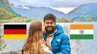 INDO-GERMAN COUPLE