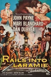 Постер фильма «В Ларамию по рельсам (1954)» — (5 из 13)