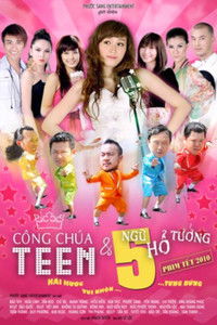Poster de Công Chúa Teen Và Ngũ Hổ Tướng