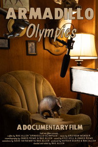 Armadillo Olympics subtitle poster