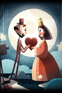 Постер мультфильма «Back to the Moon (2018)» — (1 из 4)