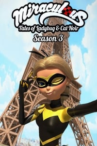 Cover of the Season 3 of Miraculous: Tales of Ladybug & Cat Noir