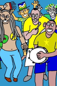 Imagem do Filme Samba Chuteira Cabeçada