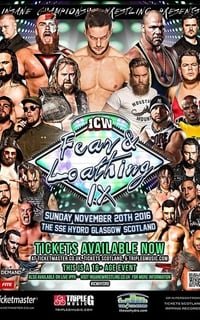 Poster de ICW Fear and Loathing IX