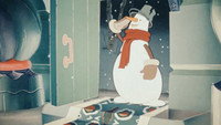 «Когда зажигаются елки (1950)» — обои к мультфильму #1