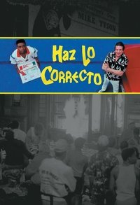 Poster de Haz lo correcto