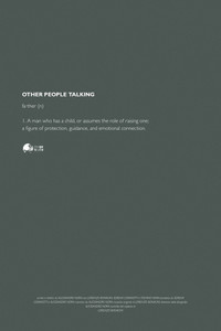 other people talking