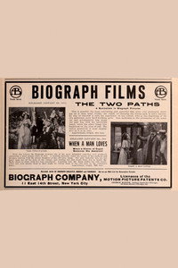 The Two Paths (1911) subtitle poster