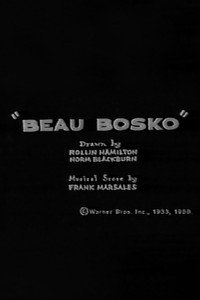 Постер мультфильма «Beau Bosko (1933)» — (1 из 2)
