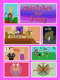 Постер мультфильма «Christopher and Gordy (2005)» — (2 из 3)