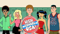 «Средняя школа США! (2013 - 2015)» — обои к мультсериалу #2