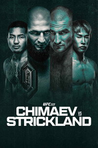 UFC 328: Chimaev vs Strickland (2026) subtitle poster