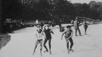 «New-York, patineurs au Parc central (1896)» — обои к фильму #1