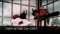 «Справится только кошка (1947)» — обои к мультфильму #1