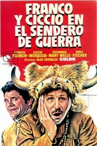 Poster de Franco e Ciccio sul sentiero di guerra
