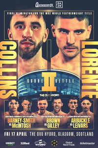 Poster de Nathaniel Collins vs. Cristobal Lorente II