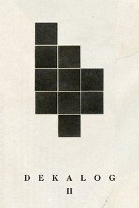 Poster de Dekalog, dwa