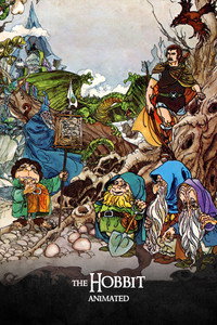 Постер мультфильма «Хоббит (1977)» — (2 из 5)