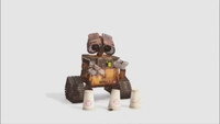 «WALL-E: Treasures and Trinkets (2008)» — обои к мультфильму #2