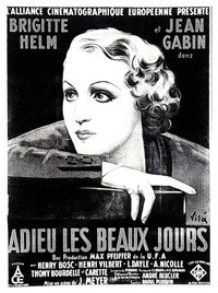Постер фильма «Прощайте, счастливые денечки (1933)» — (1 из 1)