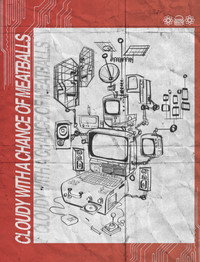 Постер мультфильма «Облачно, возможны осадки в виде фрикаделек (2009)» — (9 из 35)