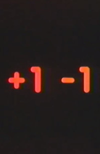 Постер мультфильма «+1 -1 (1987)» — (2 из 2)