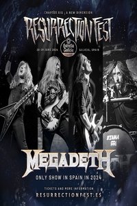 Poster de MEGADETH - Live at Resurrection Fest EG 2024