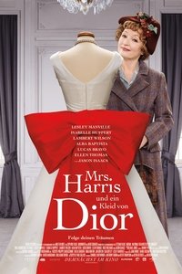 Movieposter Mrs. Harris und ein Kleid von Dior
