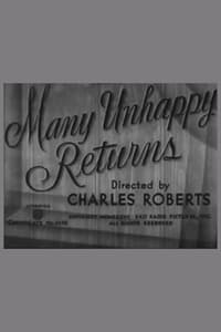 Many Unhappy Returns (1937)