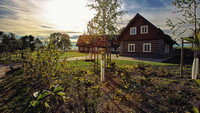 Countryside garden