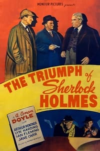 Poster de The Triumph of Sherlock Holmes