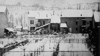 «Panorama de l'arrivée à Aix-les-Bains pris du train (1896)» — обои к фильму #1