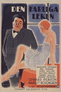 Постер фильма «Den farliga leken (1933)» — (2 из 3)