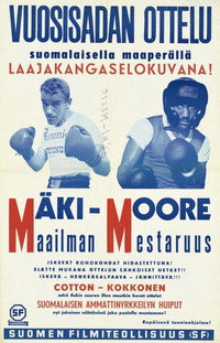Постер фильма «Mäki Moore maailmanmestaruus (1962)» — (1 из 1)