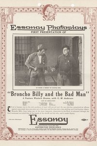 Poster de Broncho Billy and the Bad Man