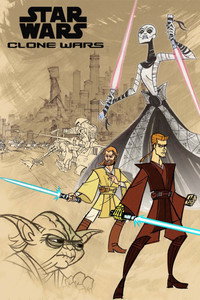 Постер мультсериала «Клонические войны (2003 - 2005)» — (8 из 49)