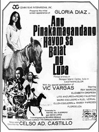 Постер фильма «Ang pinakamagandang hayop sa balat ng lupa (1996)» — (2 из 5)