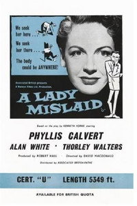 Постер фильма «A Lady Mislaid (1958)» — (2 из 2)