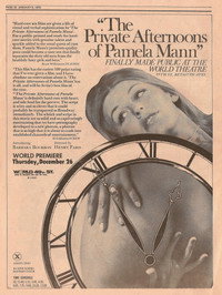 Постер фильма «Частная жизнь Памелы Манн (1974)» — (5 из 10)