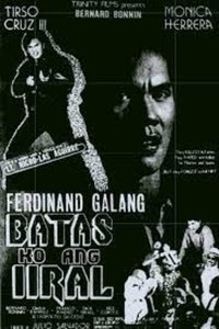 Poster de Lt. Nicholas Aguirre: Batas ko ang iiral