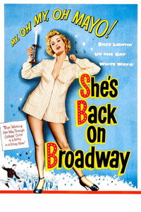 Постер фильма «She's Back on Broadway (1953)» — (2 из 4)