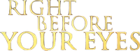 Логотип фильма «Right Before Your Eyes (2019)» — (1 из 2)